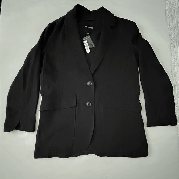 Madewell Women's Breezewoven Larsen Oversized Linen/Viscose Blazer Small NWT - Picture 12 of 12